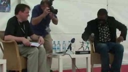 Press Conference with Youssou NDour 2010 - 8